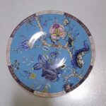 Blue Flowers Food Tray Bone China Serving Stand photo review