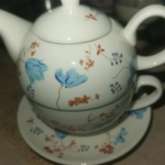 Flower Tea Set for One Porcelain photo review