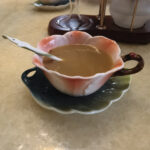 Flowers Enamel English Tea Set Porcelain Coffee Set photo review