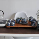 Jingdezhen Chinese Gongfu Tea Set Blue and White photo review