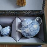 Blue White Chinese Gongfu Tea Set Porcelain Teapot Set photo review