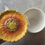 Sunflower Mug with Lid Hand-painted Ceramic Cup photo review