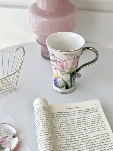 Tulip Porcelain Mug with Lid photo review