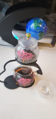 Automatic Tea Set Glass Lazy Tea Service photo review