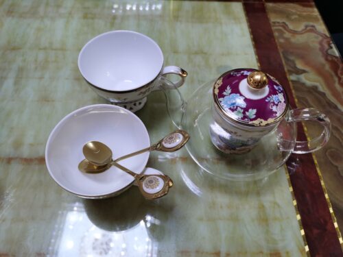 Phoenix English Tea Set Bone China with Warmer photo review