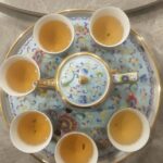 Enamel Chinese Kung Fu Tea Set with Tray photo review