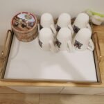 Golden Tea Tray Rectangle Decorative Tray photo review
