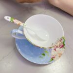 Flowers British Tea Set Bone China Coffee Set photo review