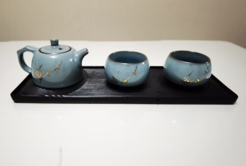 Peach Blossom Chinese Teapot Ceramic 6 Oz photo review