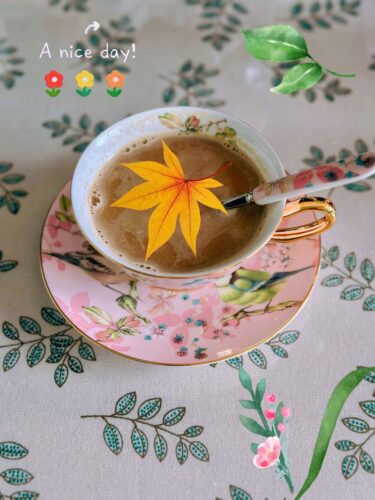 Pink Bird Tea Cup and Saucer Set Bone China photo review