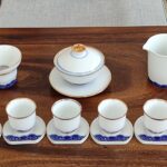Ocean White Porcelain Chinese Gongfu Tea Set photo review