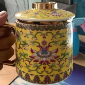 Lotus Steep Tea Mug with Infuser and Lid 15 OZ photo review