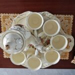 8-Piece Luxury English Tea Set Vintage Porcelain Teapot Set photo review