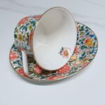 Exquisite Rose Porcelain Cup and Saucer photo review