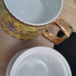 Lotus Steep Tea Mug with Infuser and Lid 15 OZ photo review