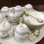 Hand-painted Tea Service Set Bone China Coffee Set photo review