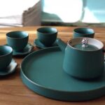 Pure Color Gongfu Tea Set Modern Teapot Set photo review