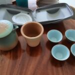 Mountains Travel Gongfu Tea Set Ceramic with Mug photo review