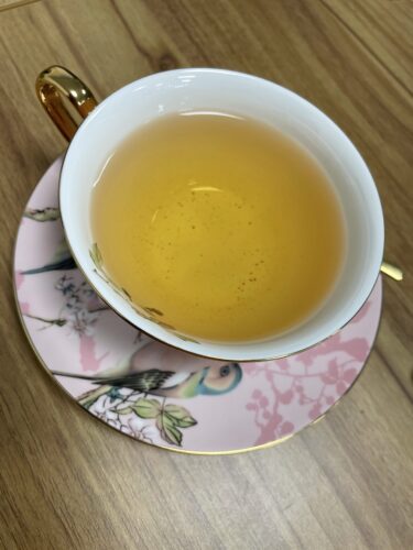 Pink Bird British Tea Set Bone China Cup and Saucer photo review
