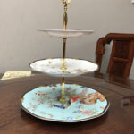3-Tier Phoenix Cake Stand Bone China Serving Tray photo review
