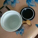 Waves Steep Tea Mug with Infuser and Lid 13.5 OZ photo review
