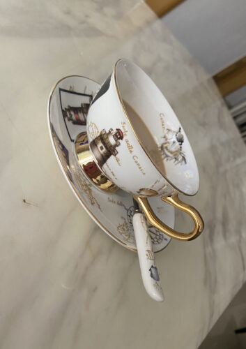 Click to view full screen Ocean-dreams Tea Cup and Saucer Set Bone China photo review