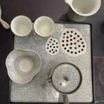 Starlit Sky Japanese Gongfu Tea Set with Tray photo review