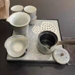 Starlit Sky Japanese Gongfu Tea Set with Tray photo review