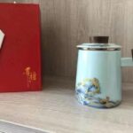 Tumbling Waves Tea Mug with Infuser and Lid 15 OZ photo review