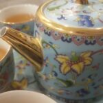 Enamel Chinese Tea Set with Tray Porcelain photo review