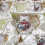 Jungle English Tea Set with Tray Porcelain Teapot Set photo review
