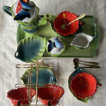 Floral Enamel English Tea Set Porcelain Teapot Set photo review