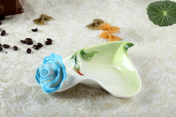 Fashion Rose Cup and Saucer Set with Spoon  23