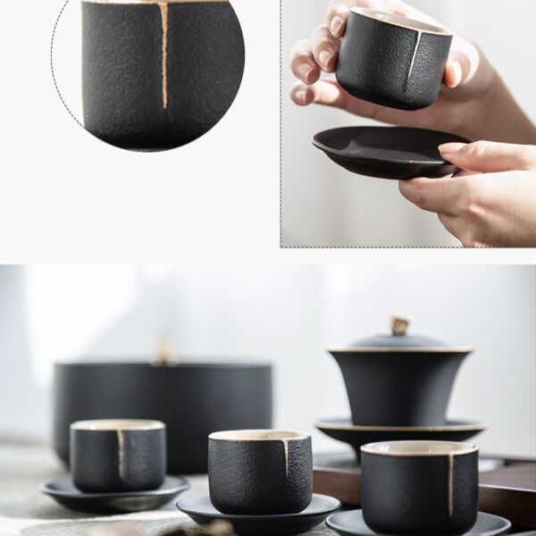 1271115183 1 Complete Pottery Chinese Gongfu Tea Set Modern