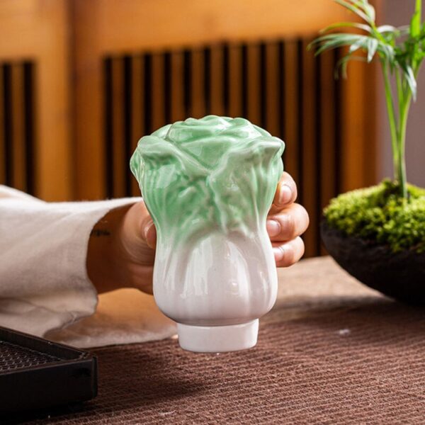 8.5x12cm 200ml Chinese Cabbage Creative Porcelain Tea Box 1