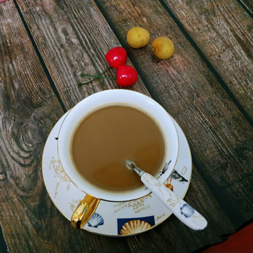 Click to view full screen Ocean-dreams Tea Cup and Saucer Set Bone China photo review