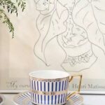 Classic Blue Striped English Tea Set Porcelain Teapot Set photo review