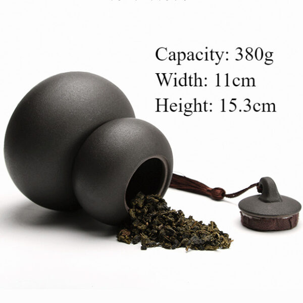 1453561592 1 Gourd Tea Caddy Loose Tea Tin Storage Canister