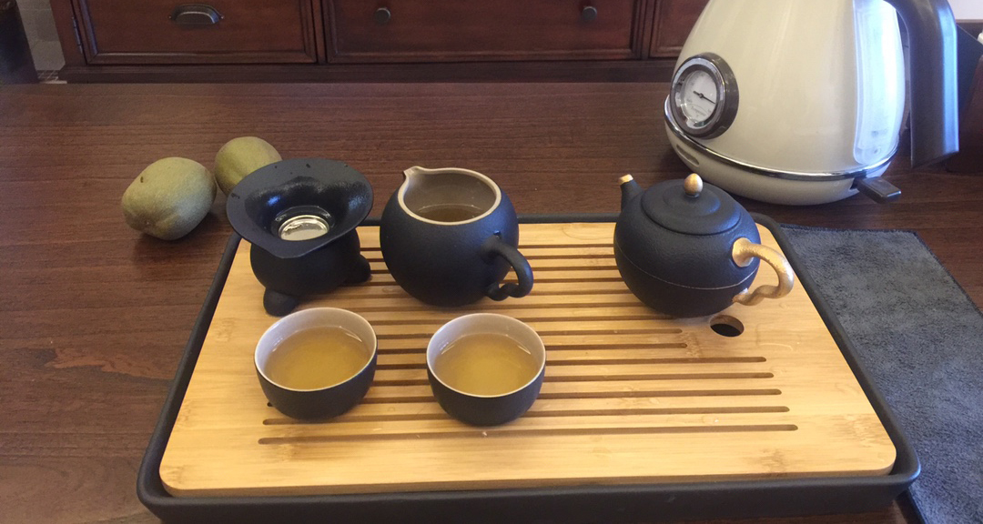 Click to view full screen Riveting Chinese Gongfu Tea Set Ceramic with Tray photo review