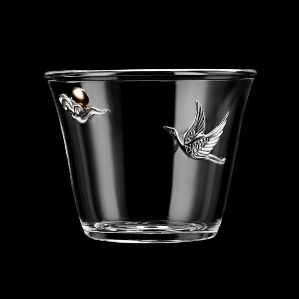 1571916855 1 Flying Crane Tea Tasting Glass Cup