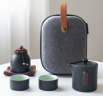 76ml Luxury Porcelain Tea Sets Black 1