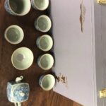 Vintage Chinese Gongfu Tea Set Porcelain Blue and White photo review