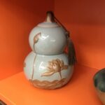 Lotus Hulu Tea Caddy Loose Tea Tin Storage Canister photo review