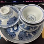 Jingdezhen Chinese Dragon Gaiwan Tea Set Porcelain photo review