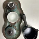 Green Lotus Japanese Tea Set for 2 with Tray photo review