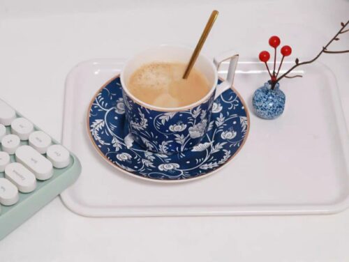 Blooming-flower English Tea Set Porcelain Teapot Set photo review