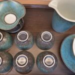 Green Vintage Chinese Gongfu Tea Set Ceramic photo review