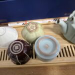 Vintage Chinese Ceramic Tea Set with Tray photo review