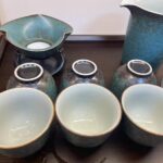 Green Vintage Chinese Gongfu Tea Set Ceramic photo review