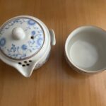 Vintage Chinese Travel Gaiwan Tea Set Blue and White photo review